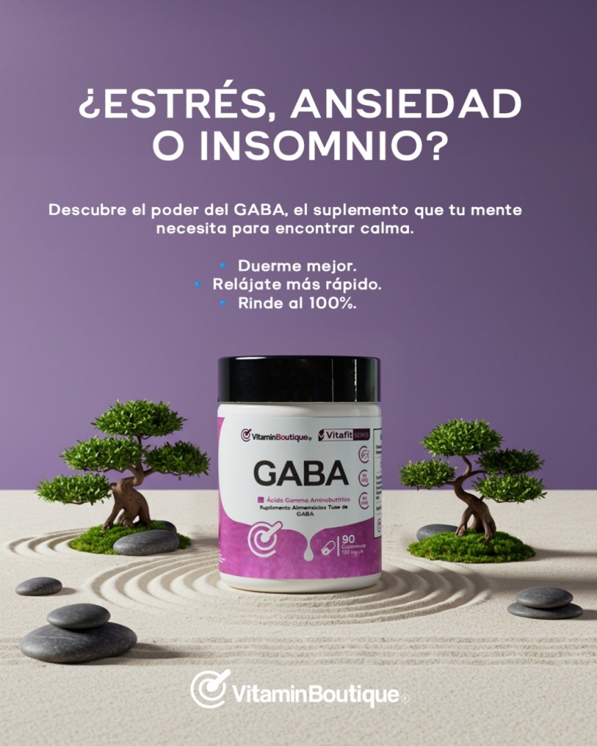 ENCUENTRA TU CALMA INTERIOR CON GABA