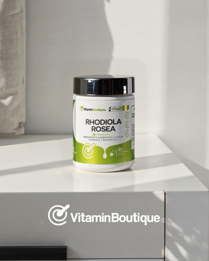 POTENCIA TU VITALIDAD CON RHODIOLA Y RESVERATROL