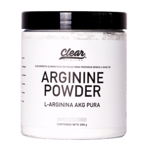 L-Arginina AKG 100% Pura 250g 50 porciones.