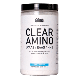 Clear Amino 9 Aminoacidos Esenciales EAAS - 50 porciones Mora Azul