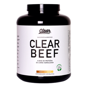 Clear Beef Proteina de Carne Hidrolizada 4 lbs - Choco Banana
