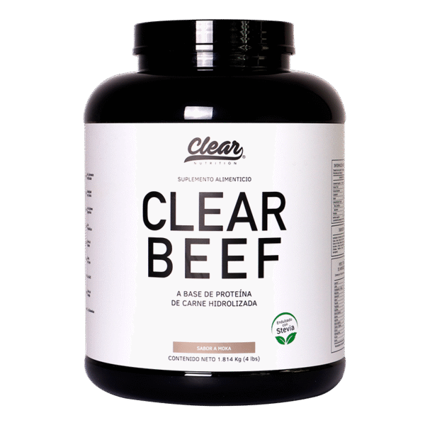 Clear Beef Proteina de Carne Hidrolizada 4 lbs - MOKA