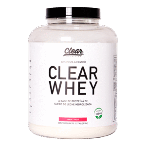 Clear Whey Proteina de Suero de Leche 5 lbs - Fresa