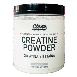 Creatina Monohidratada + Betaína 300g - 60 porciones.