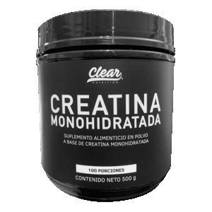 Creatina Monohidratada (200 Mesh) 500g 100 porciones